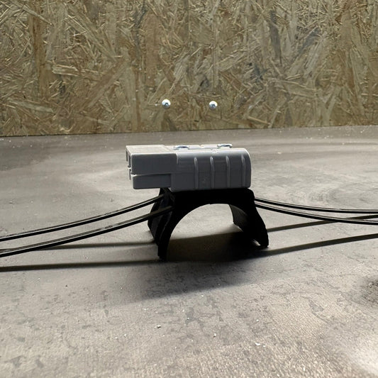 Soporte Conector Hermafrodita Rally — Fijación en Arco de Seguridad